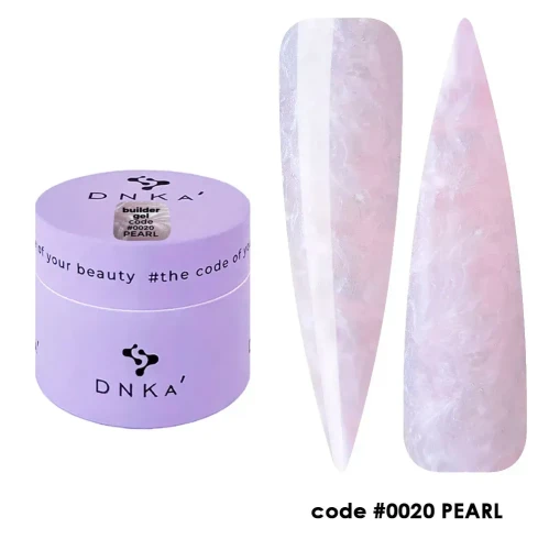 DNKa BUILDER GEL NEW FORMULA, 15 ml #0020 Pearl