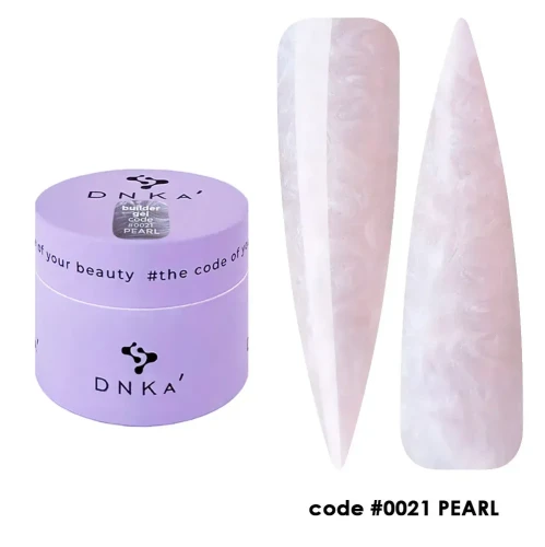 DNKa BUILDER GEL NEW FORMULA, 15 ml #0021 Pearl