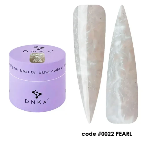 DNKa BUILDER GEL NEW FORMULA, 15 ml #0022 Pearl