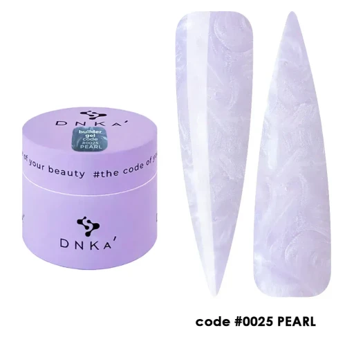 DNKa BUILDER GEL NEW FORMULA, 15 ml #0025 Pearl