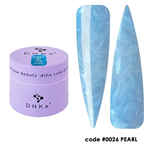 DNKa BUILDER GEL NEW FORMULA, 15 ml #0026 Pearl