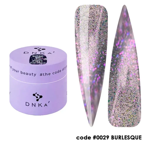 DNKa BUILDER GEL NEW FORMULA, 15 ml #0029 BURLESQUE