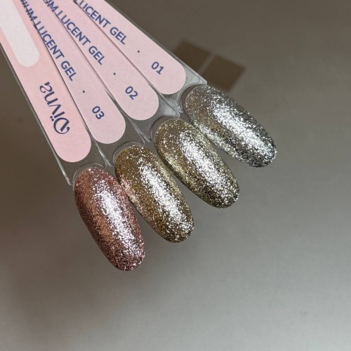 DIVNA Lucent Gel 01 Silver, 5 g