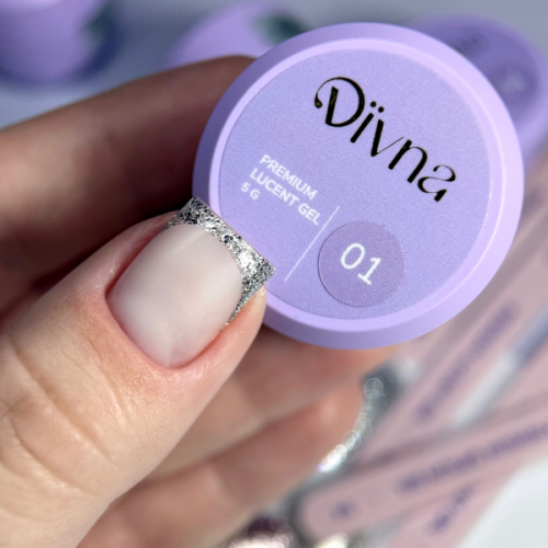 DIVNA Lucent Gel 01 Silver, 5 g