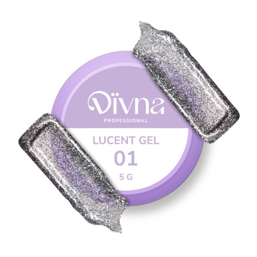 DIVNA Lucent Gel 01 Silver, 5 g