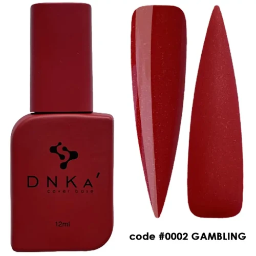 DNKa RUBBER BASE FRENCH (cover) NEW FORMULA, 12 ml #0002 Gambling
