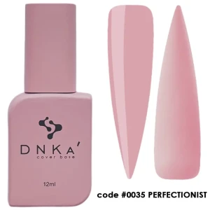 DNKa RUBBER BASE FRENCH (cover) NEW FORMULA, 12 ml #0035 Perfectionist
