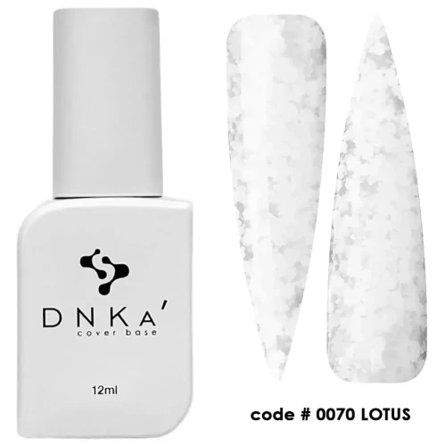 DNKa RUBBER BASE FRENCH (cover) NEW FORMULA, 12 ml #0070 Lotus