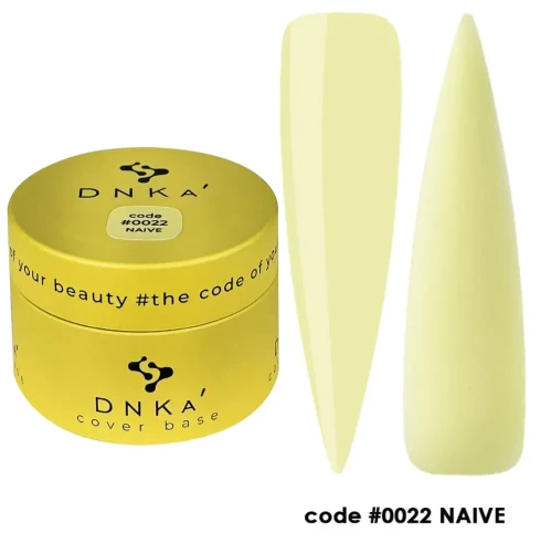 DNKa RUBBER BASE FRENCH (cover) NEW FORMULA, 30 ml #0022 Naive