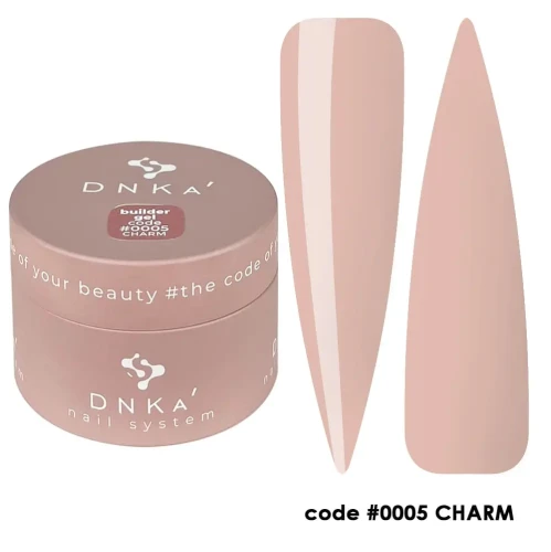 DNKa BUILDER GEL NEW FORMULA, 15 ml #0005 Charm