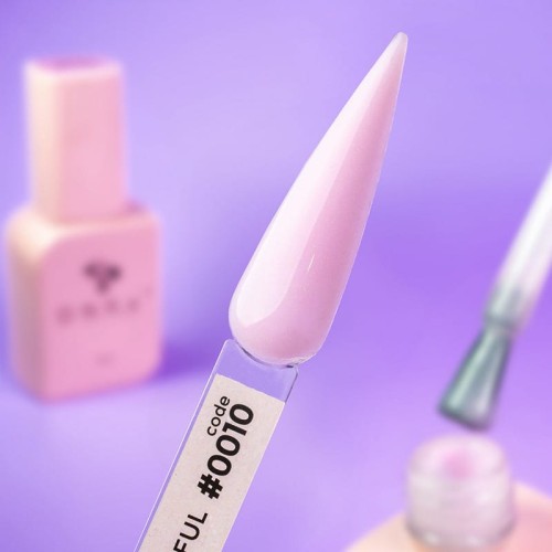DNKa RUBBER BASE FRENCH NEW FORMULA (cover), 12 ml #0010 Wonderful