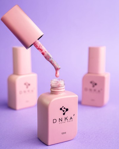 DNKa RUBBER BASE FRENCH NEW FORMULA (cover), 12 ml #0010A' Lovely
