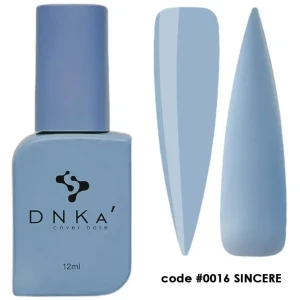 DNKa RUBBER BASE FRENCH NEW FORMULA (cover), 12 ml #0016 Sincere