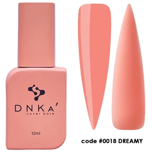 DNKa RUBBER BASE FRENCH NEW FORMULA (cover), 12 ml #0018 Dreamy