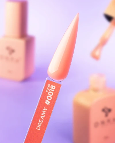 DNKa RUBBER BASE FRENCH NEW FORMULA (cover), 12 ml #0018 Dreamy
