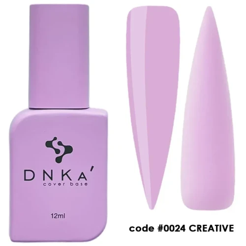 DNKa RUBBER BASE FRENCH NEW FORMULA (cover), 12 ml #0024 Сreative