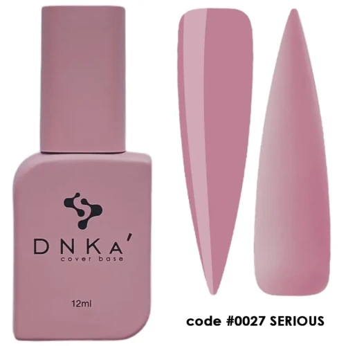 DNKa RUBBER BASE FRENCH NEW FORMULA (cover), 12 ml #0027 Serious