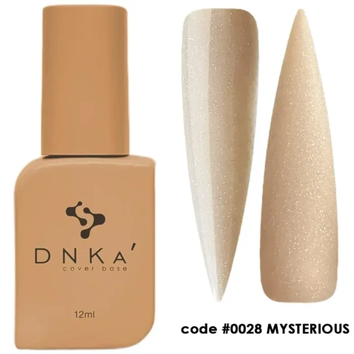 DNKa RUBBER BASE FRENCH NEW FORMULA (cover), 12 ml #0028 Mysterious