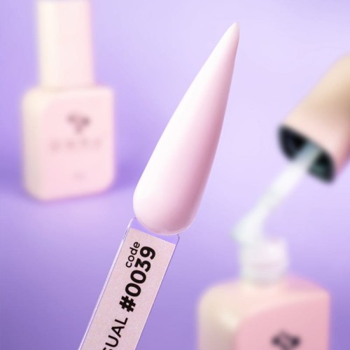 DNKa RUBBER BASE FRENCH NEW FORMULA (cover), 12 ml #0039 Sensual