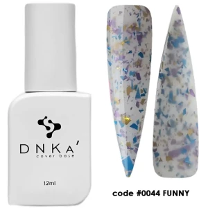 DNKa RUBBER BASE FRENCH NEW FORMULA (cover), 12 ml #0044 Funny