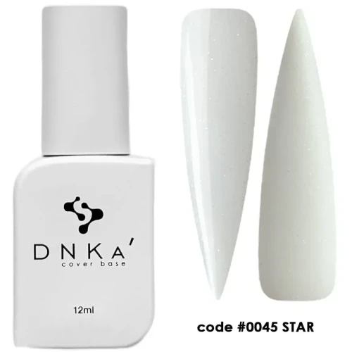 DNKa RUBBER BASE FRENCH NEW FORMULA (cover), 12 ml #0045 Star