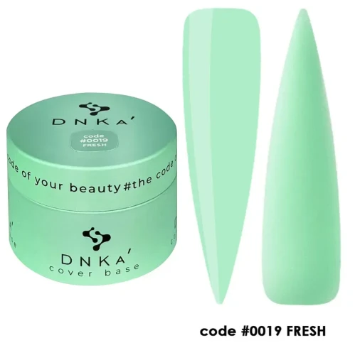 DNKa RUBBER BASE FRENCH NEW FORMULA (cover), 30 ml #0019 Fresh