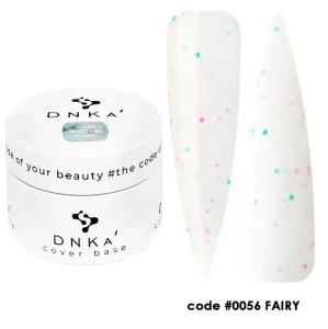 DNKa RUBBER BASE FRENCH NEW FORMULA (cover), 30 ml #0056 Fairy
