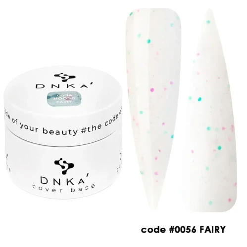 DNKa RUBBER BASE FRENCH NEW FORMULA (cover), 30 ml #0056 Fairy