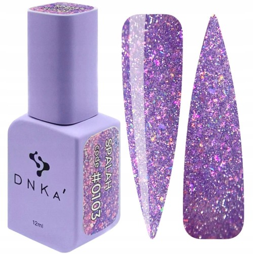DNKa COLOR GEL POLISH NEW FORMULA, 12 ml #0103 FLASH
