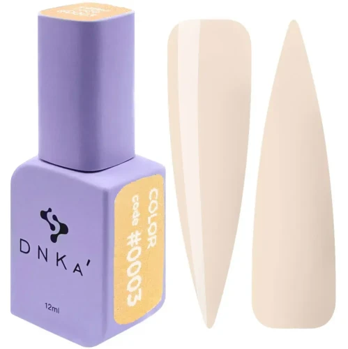 DNKa COLOR GEL POLISH NEW FORMULA, 12 ml #0003