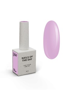 NAILSOFTHEDAY Cashmere 270 Gel Polish - subtelny, pastelowy lawendowy lakier hybrydowy, 10 ml