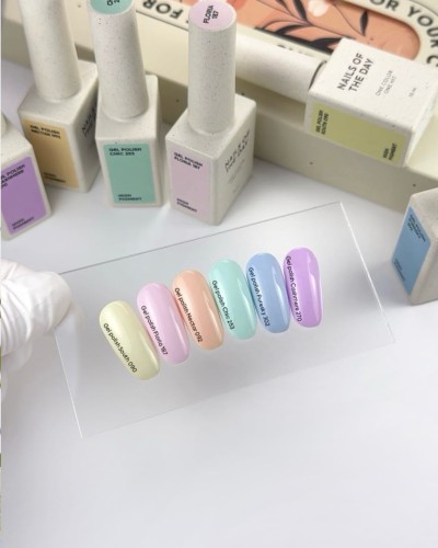 NAILSOFTHEDAY Puresky 302 Gel Polish - chłodny, pastelowy błękit lakier hybrydowy, 10 ml