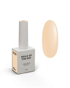 NAILSOFTHEDAY Nectar 092 Gel Polish - jasnobrzoskwiniowy lakier hybrydowy, 10 ml