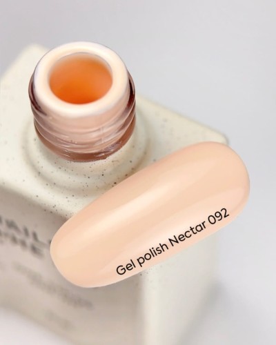 NAILSOFTHEDAY Nectar 092 Gel Polish - jasnobrzoskwiniowy lakier hybrydowy, 10 ml