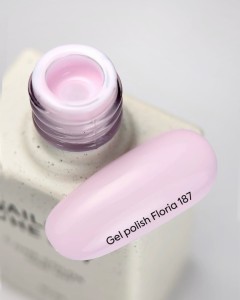 NAILSOFTHEDAY Floria 187 Gel Polish - delikatny, pastelowo-różowy lakier hybrydowy, 10 ml