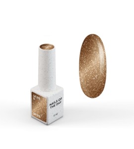 NAILSOFTHEDAY Cat Eye Gel Polish 10 – brązowy lakier hybrydowy z efektem "kocie oko", 6 ml