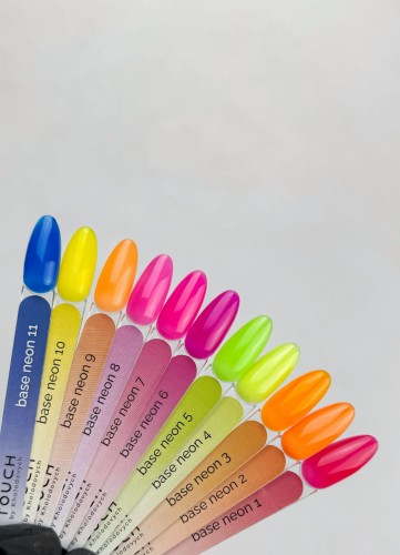 TOUCH Neon base 11 - granatowa neonowa baza hybrydowa, 13 ml (SALE)