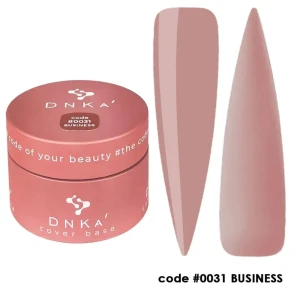 DNKa RUBBER BASE FRENCH NEW FORMULA (cover), 30 ml #0031 Business