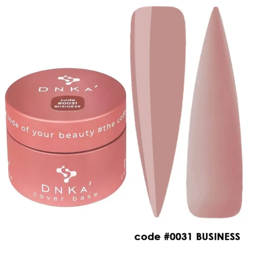 DNKa RUBBER BASE FRENCH NEW FORMULA (cover), 30 ml #0031 Business