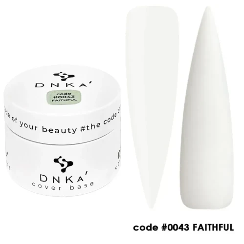 DNKa RUBBER BASE FRENCH NEW FORMULA (cover), 30 ml #0043 Faithful