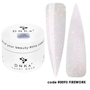 DNKa RUBBER BASE FRENCH NEW FORMULA (cover), 30 ml #0093 Fine Work