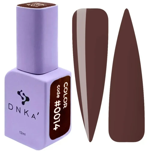 DNKa COLOR GEL POLISH NEW FORMULA, 12 ml #0014