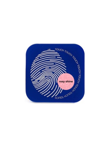 TOUCH Cover base Rosy shine - biało-różowa z brokatem półprzezroczysta baza hybrydowa, 30 ml (SALE)