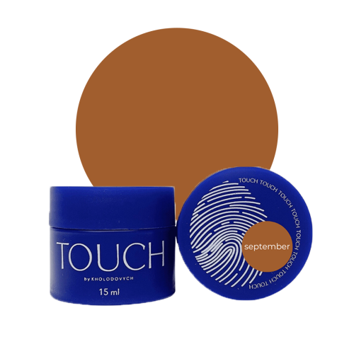 TOUCH Cover base September - baza budująca o musztardowym odcieniu, 15 ml (SALE)