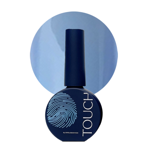 TOUCH Cover base Blue - błekitna półprzezroczysta baza hybrydowa, 13 ml (SALE)