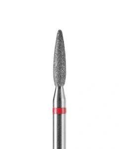 DARK Frez stożkowy płomień 2.4x10 mm (czerwony)