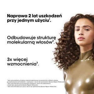 L'Oréal Professionnel Absolut Repair Molecular Odbudowujące serum do spłukiwania do włosów mocno zniszczonych 250 ml