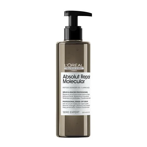 L'Oréal Professionnel Absolut Repair Molecular Odbudowujące serum do spłukiwania do włosów mocno zniszczonych 250 ml