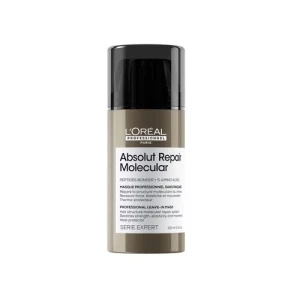 L'Oréal Absolut Repair Molecular Krem bez spłukiwania do włosów zniszczonych 100 ml