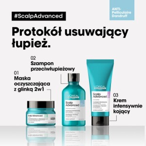 Szampon L'Oréal Professionnel Serie Expert Scalp Adavnced Anti Dandruff przeciwłupieżowy 300 ml